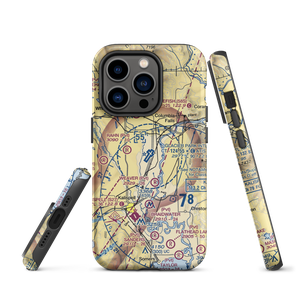 Glacier Park International Airport (GPI) VFR Sectional  Tough iPhone Case