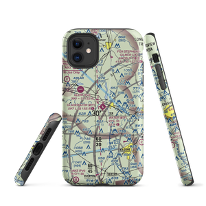 Gladewater Municipal Airport (07F) VFR Sectional  Tough iPhone Case