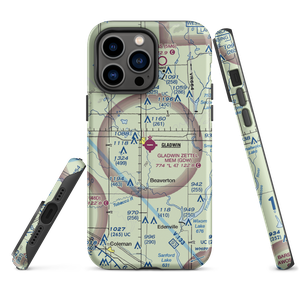 Gladwin Zettel Memorial Airport (GDW) VFR Sectional  Tough iPhone Case