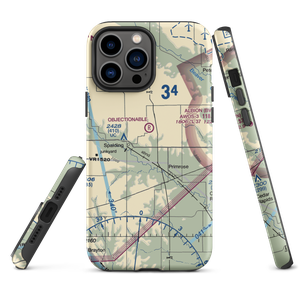 Glaser Airport (NE85) VFR Sectional  Tough iPhone Case