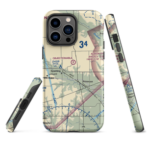 Glaser Airport (NE85) VFR Sectional  Tough iPhone Case