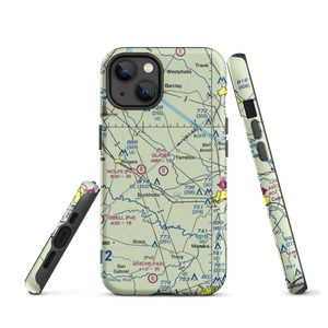 Glaser Field (06TA) VFR Sectional  Tough iPhone Case