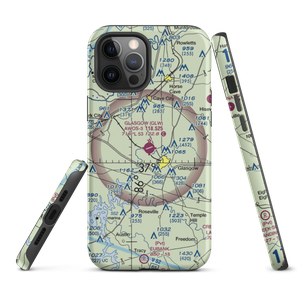 Glasgow Municipal Airport (GLW) VFR Sectional  Tough iPhone Case