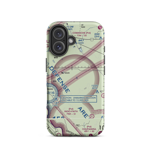 Glass Ranch Airport (74TA) VFR Sectional  Tough iPhone Case