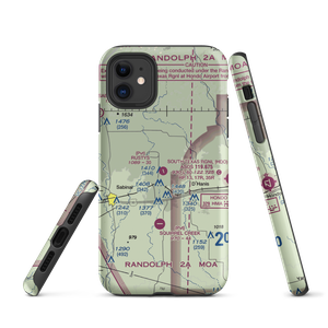 Glasscock Field (4TS8) VFR Sectional  Tough iPhone Case