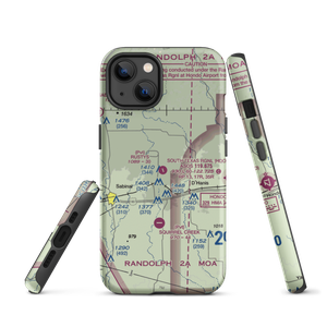 Glasscock Field (4TS8) VFR Sectional  Tough iPhone Case