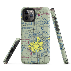 Glawe's Airport (SD99) VFR Sectional  Tough iPhone Case