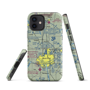 Glawe's Airport (SD99) VFR Sectional  Tough iPhone Case