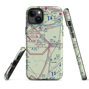 Glen Beicker Ranch Airport (83R) VFR Sectional  Tough iPhone Case