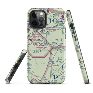 Glen Beicker Ranch Airport (83R) VFR Sectional  Tough iPhone Case