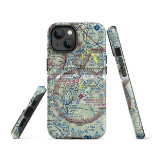 Glendale Fokker Field (GWV) VFR Sectional  Tough iPhone Case