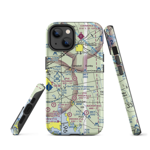 Glenmar Airport (TS11) VFR Sectional  Tough iPhone Case