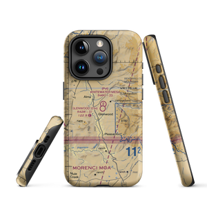 Glenwood Airport (E94) VFR Sectional  Tough iPhone Case