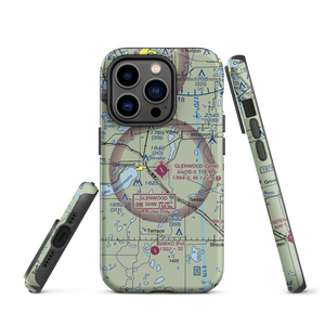 Glenwood Municipal Airport (GHW) VFR Sectional  Tough iPhone Case