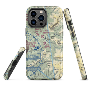 Glide Aero Airport (17OR) VFR Sectional  Tough iPhone Case