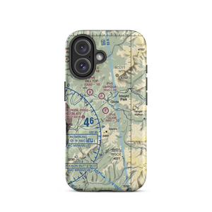 Glide Aero Airport (17OR) VFR Sectional  Tough iPhone Case