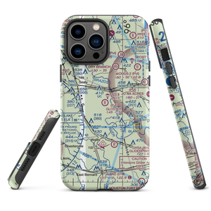 Gloster Aerodrome (1XA7) VFR Sectional  Tough iPhone Case