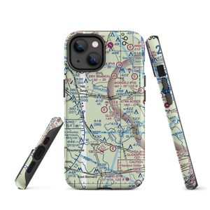 Gloster Aerodrome (1XA7) VFR Sectional  Tough iPhone Case