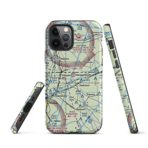 Glover Airport (45NC) VFR Sectional  Tough iPhone Case