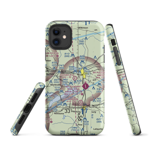 Glover Airport (XS70) VFR Sectional  Tough iPhone Case