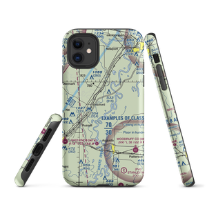 Goads field (GOAD) VFR Sectional  Tough iPhone Case