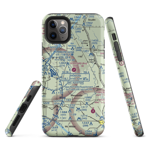 Goddard Ranch Airport (OK85) VFR Sectional  Tough iPhone Case
