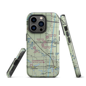 Goerger Airport (0NA1) VFR Sectional  Tough iPhone Case