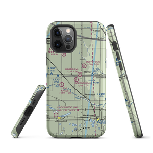 Goerger Airport (0NA1) VFR Sectional  Tough iPhone Case