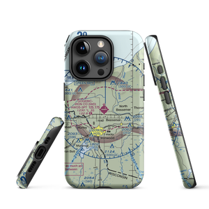 Gogebic Iron County Airport (IWD) VFR Sectional  Tough iPhone Case