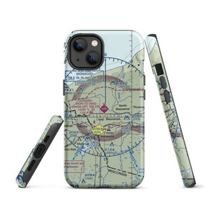 Gogebic Iron County Airport (IWD) VFR Sectional  Tough iPhone Case