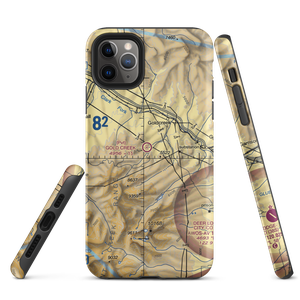 Gold Creek Airport (2MT9) VFR Sectional  Tough iPhone Case