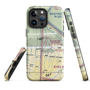 Gold King Creek Airport (AK7) VFR Sectional  Tough iPhone Case