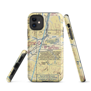 Golden North Airfield (15AK) VFR Sectional  Tough iPhone Case