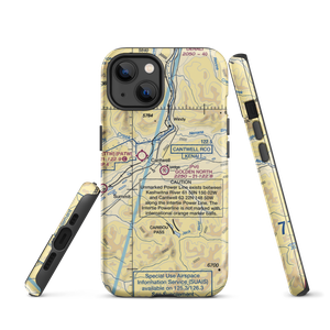Golden North Airfield (15AK) VFR Sectional  Tough iPhone Case