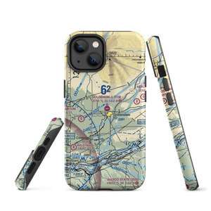Goldendale Airport (S20) VFR Sectional  Tough iPhone Case