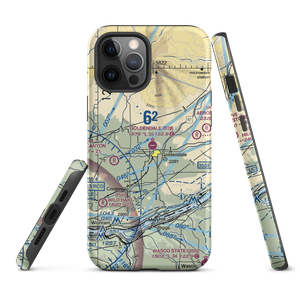 Goldendale Airport (S20) VFR Sectional  Tough iPhone Case