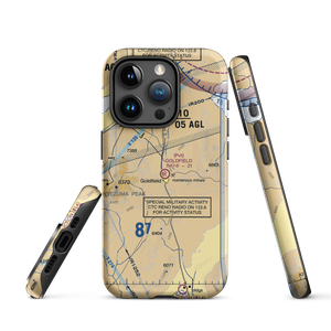 Goldfield Airport (NV50) VFR Sectional  Tough iPhone Case