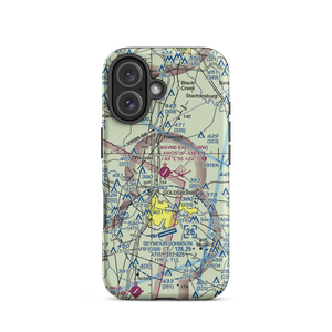 Goldsboro-Wayne Municipal Airport (GWW) VFR Sectional  Tough iPhone Case