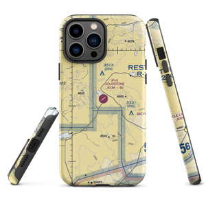 Goldstone /Gts/ Airport (00CA) VFR Sectional  Tough iPhone Case
