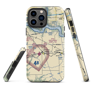 Gollehon Airport (22WA) VFR Sectional  Tough iPhone Case