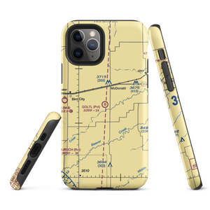 Goltl Airport (00IG) VFR Sectional  Tough iPhone Case