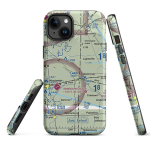 Good Earth Farm Strip (II73) VFR Sectional  Tough iPhone Case