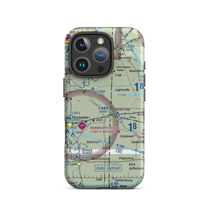 Good Earth Farm Strip (II73) VFR Sectional  Tough iPhone Case