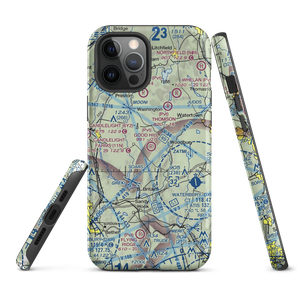 Good Hill Farm Airport (CT59) VFR Sectional  Tough iPhone Case