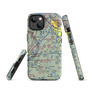 Good Life Ranch Airport (17OK) VFR Sectional  Tough iPhone Case