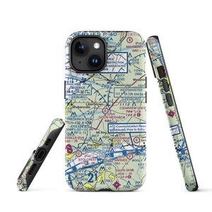 Good Neighbor Farm Airport (MD74) VFR Sectional  Tough iPhone Case