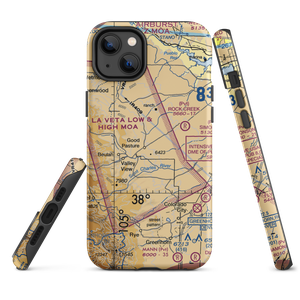 Good Pasture Airport (14CO) VFR Sectional  Tough iPhone Case