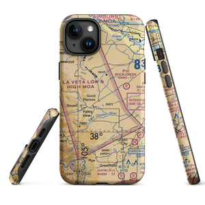 Good Pasture Airport (14CO) VFR Sectional  Tough iPhone Case