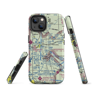 Goodenough Airport (83IN) VFR Sectional  Tough iPhone Case