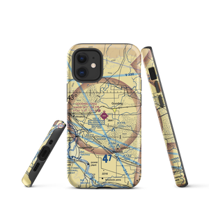 Gooding Municipal Airport (GNG) VFR Sectional  Tough iPhone Case